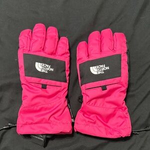 The North Face Vibrant Pink Insulated Gloves